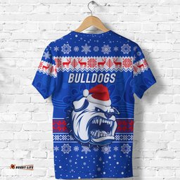 western bulldogs t shirt christmas simple style