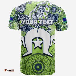 custom personalised raiders torres strait islanders mix aboriginal t shirt