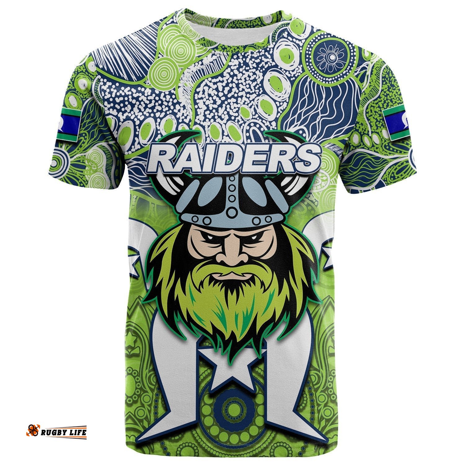 custom personalised raiders torres strait islanders mix aboriginal t shirt