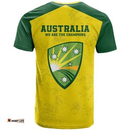 australia cricket t shirt history champions world cup unique