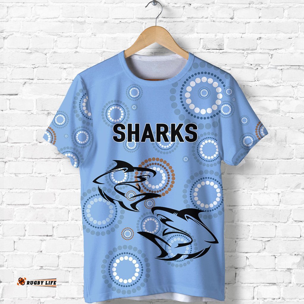 cronulla t shirt sharks unique indigenous