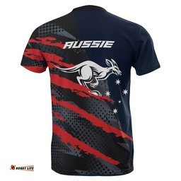t shirt kangaroo t shirt aussie scratch claws unisex
