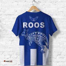 roos indigenous t shirt north melbourne football