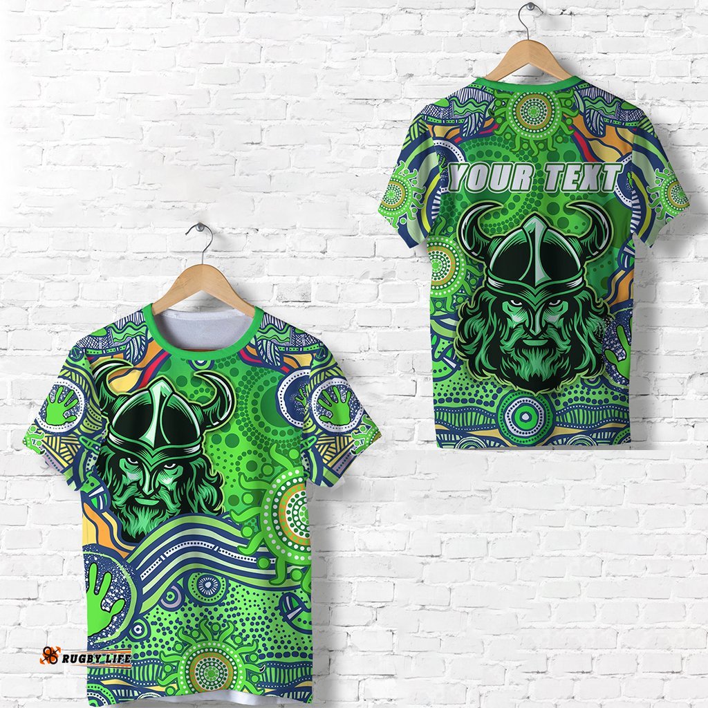custom personalised raiders newest t shirt come on green