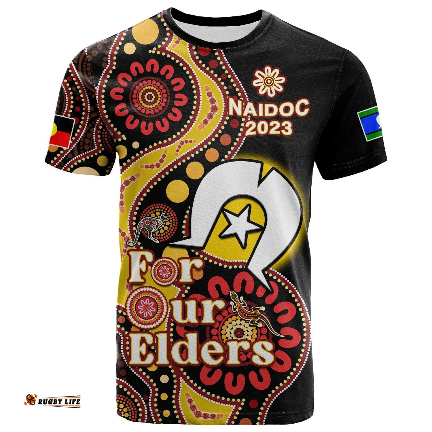 australia naidoc week 2023 t shirt indigenous for our elders