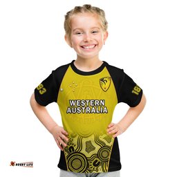 western australia cricket 2023 t shirt warriors sheffield shield indigenous