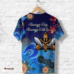 custom personalised gold coast titans t shirt gladiator naidoc heal country! heal our nation