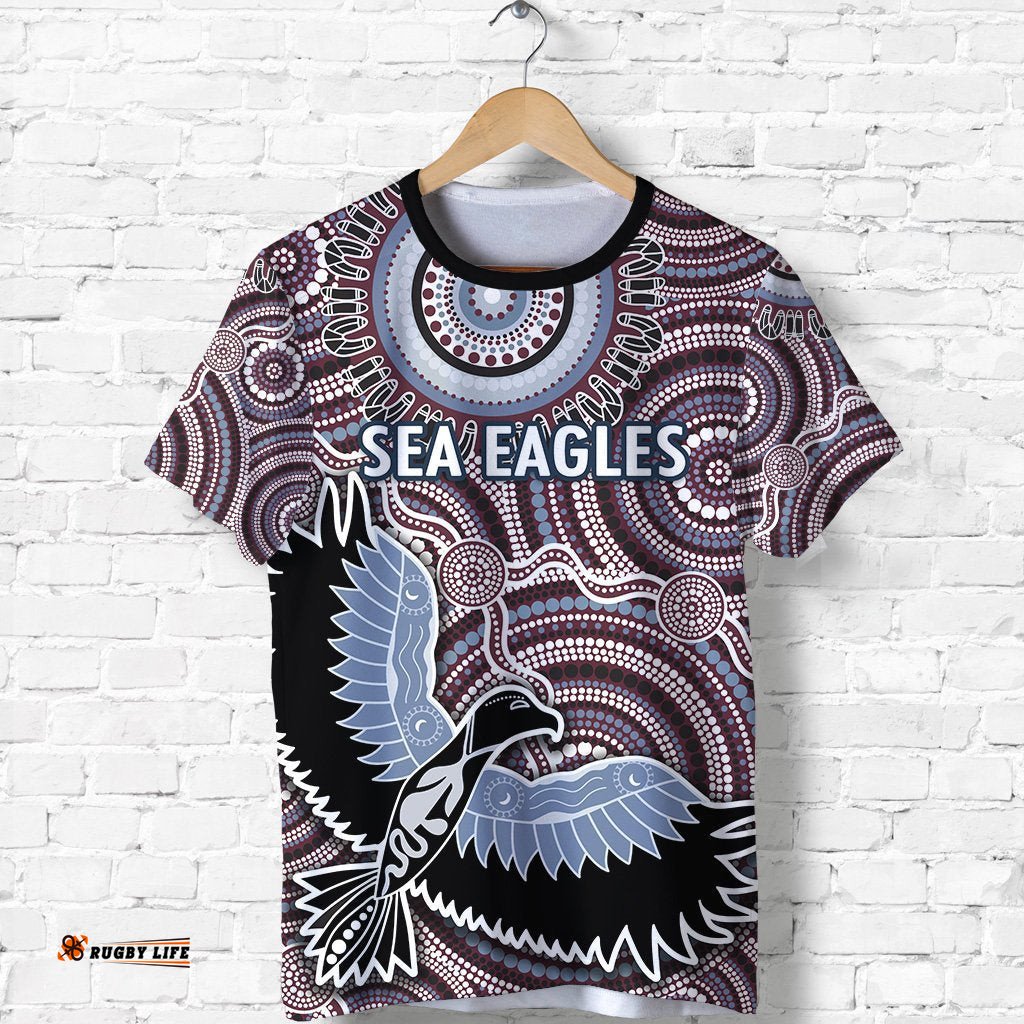 warringah t shirt sea eagles indigenous
