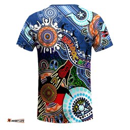 Australia Naidoc Week Custom T-Shirt - Indigenous Culture Celebrating 50 Years The Next Generation: Strength, Vision & Legacy