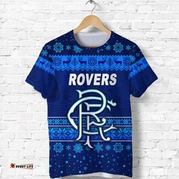 custom personalised rovers football club t shirt christmas simple style