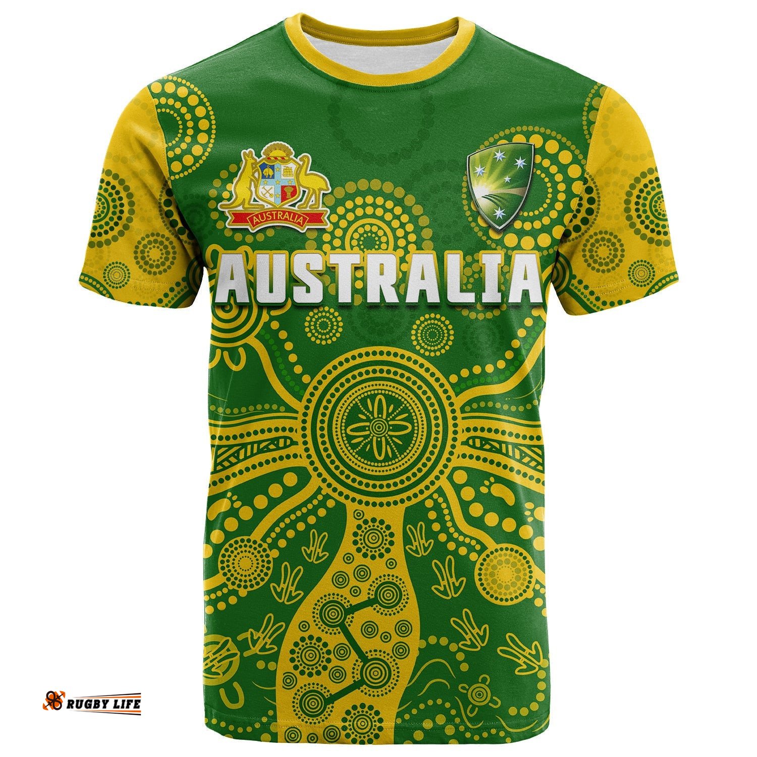 cricket australia t shirt aussie 2022 indigenous special version 2