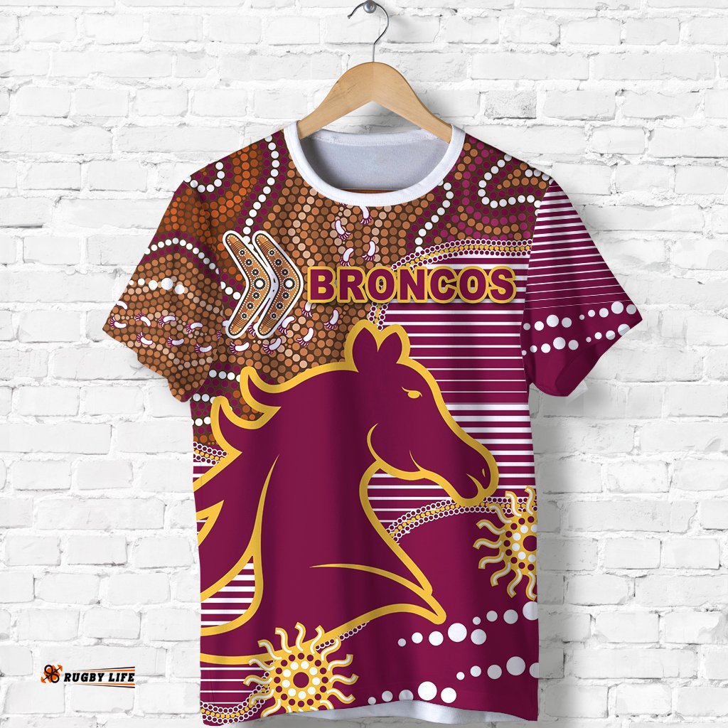 broncos super t shirt indigenous brisbane