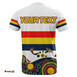 custom personalisedadelaide crows t shirt aboriginal simple style