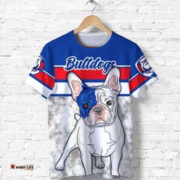 custom personalised western football bulldogs t shirt sport style