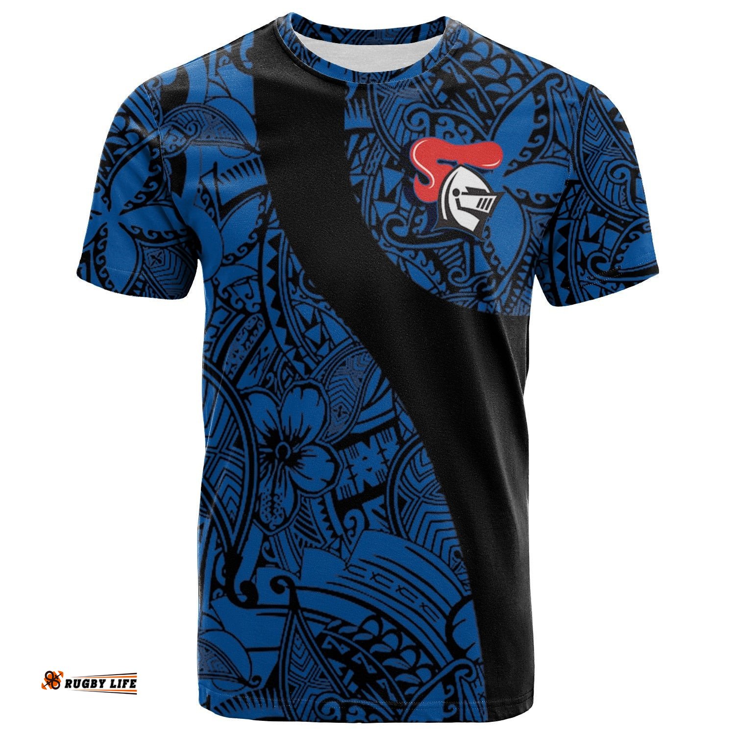 newcastle knights t shirt polynesian nrl 0Amazing Aussie