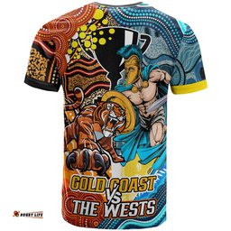 australia gold coast vs south western of sydney custom t shirt australia big match proud of culture