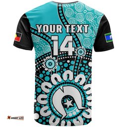 custom text and number brisbane heat naidoc 2023 t shirt indigenous for our elders