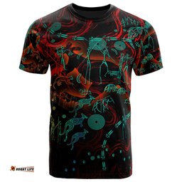 t shirt kangaroo adults indigenous art