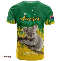 australia day t shirt koala sydney opera house national color