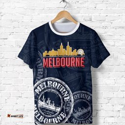 t shirt melbourne stamp t shirt unisex