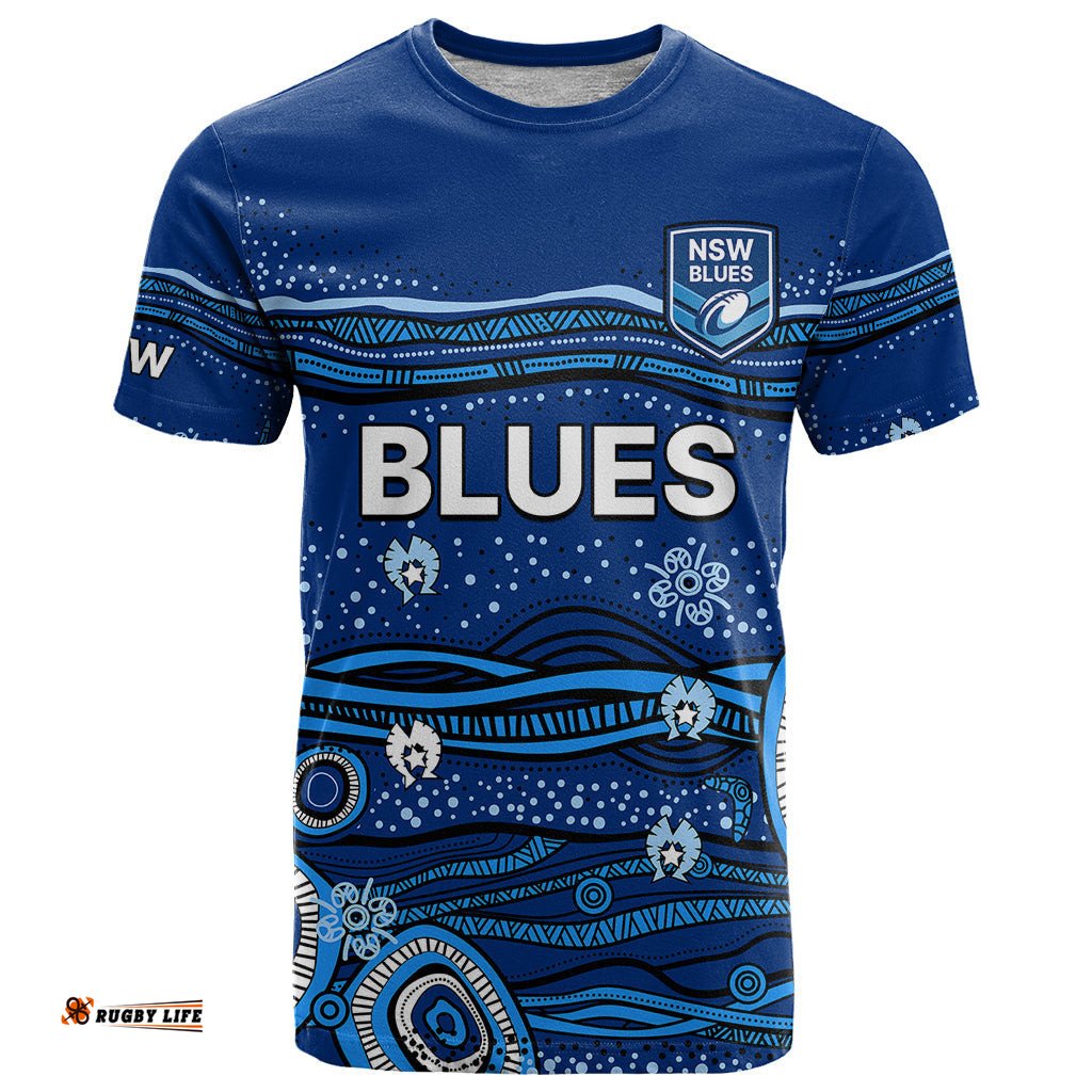 nsw blues rugby t shirt aboriginal indigenous