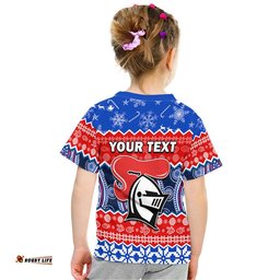 custom personalised knights aboriginal rugby novocastrians christmas vibe t shirt
