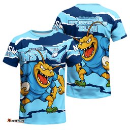 New South Wales Blues T-Shirt - Custom State Of Origin NSW Blues Up The Blues T-Shirt