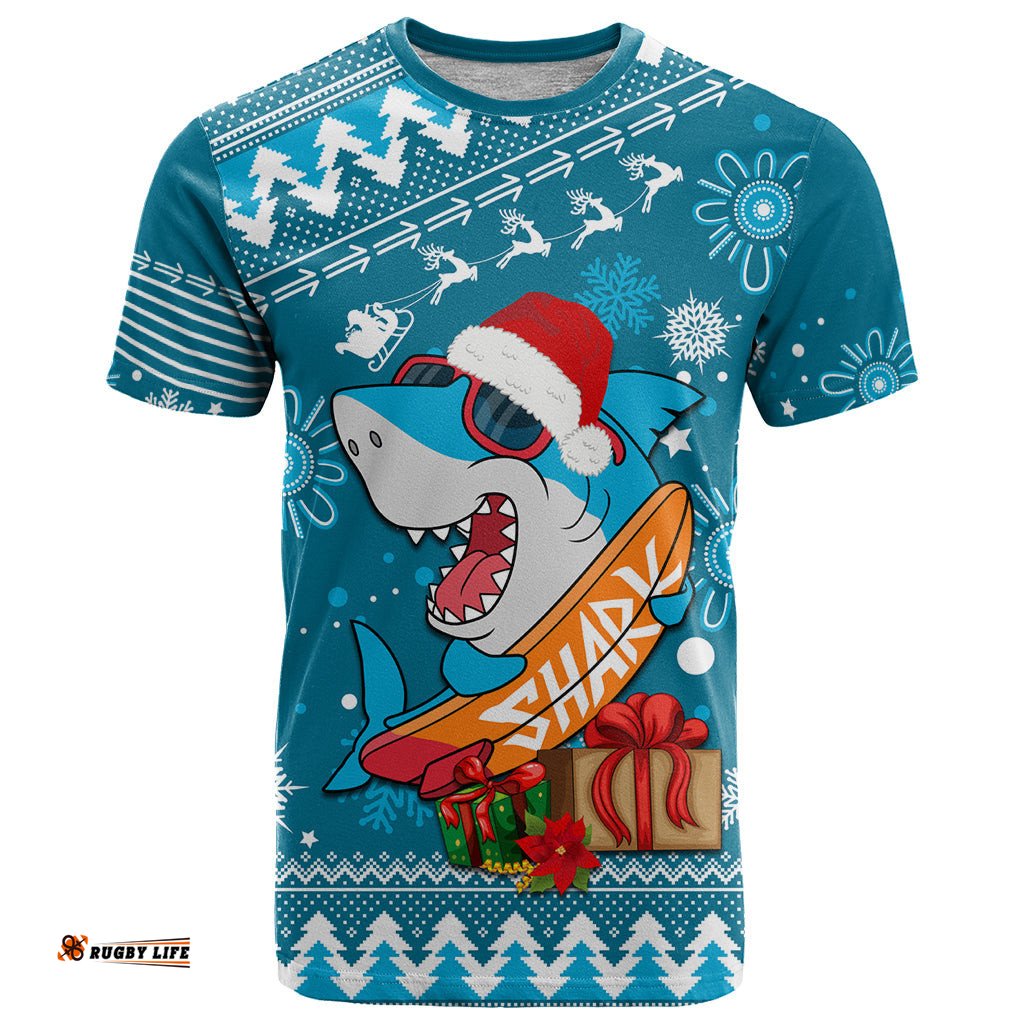 custom sharks rugby t shirt chirstmas vibe 2023
