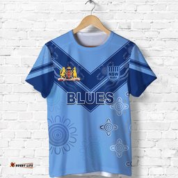 nsw blues indigenous t shirt new south wales
