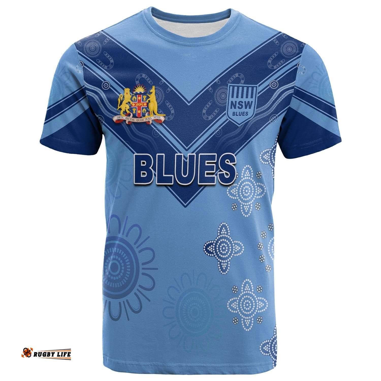 nsw blues indigenous t shirt new south wales