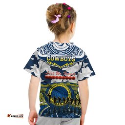 custom text and number cowboys rugby anzac t shirt indigenous poppy mix camouflage