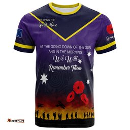 australia melbourne anzac custom t shirt keeping the spirit alive t shirt