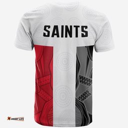 saints football t shirt st kilda indigenous