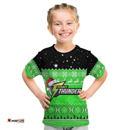 thunder cricket t shirt aboriginal merry christmas