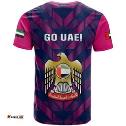united arab emirates cricket t shirt go uae dynamic version 2023