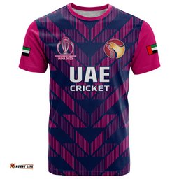 united arab emirates cricket t shirt go uae dynamic version 2023