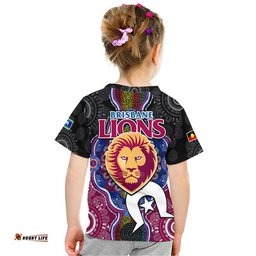brisbane lions football naidoc week t shirt indigenous