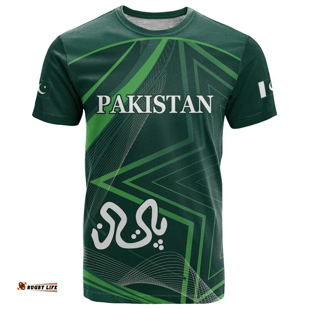 custom pakistan cricket t shirt go shaheens sporty version