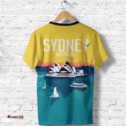 australia t shirt sydney opera t shirt landscape art