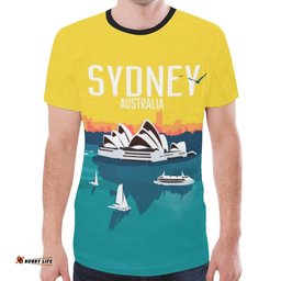 australia t shirt sydney opera t shirt landscape art
