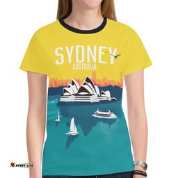 australia t shirt sydney opera t shirt landscape art
