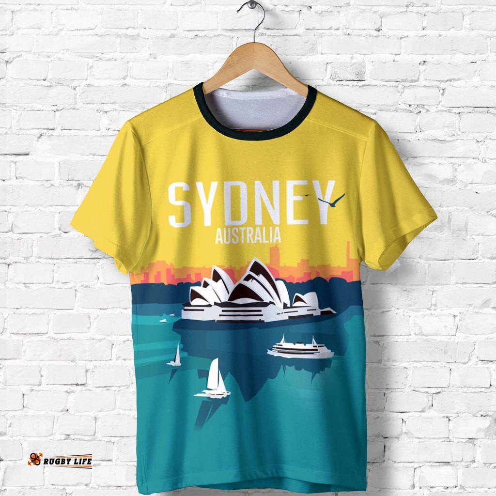 australia t shirt sydney opera t shirt landscape art