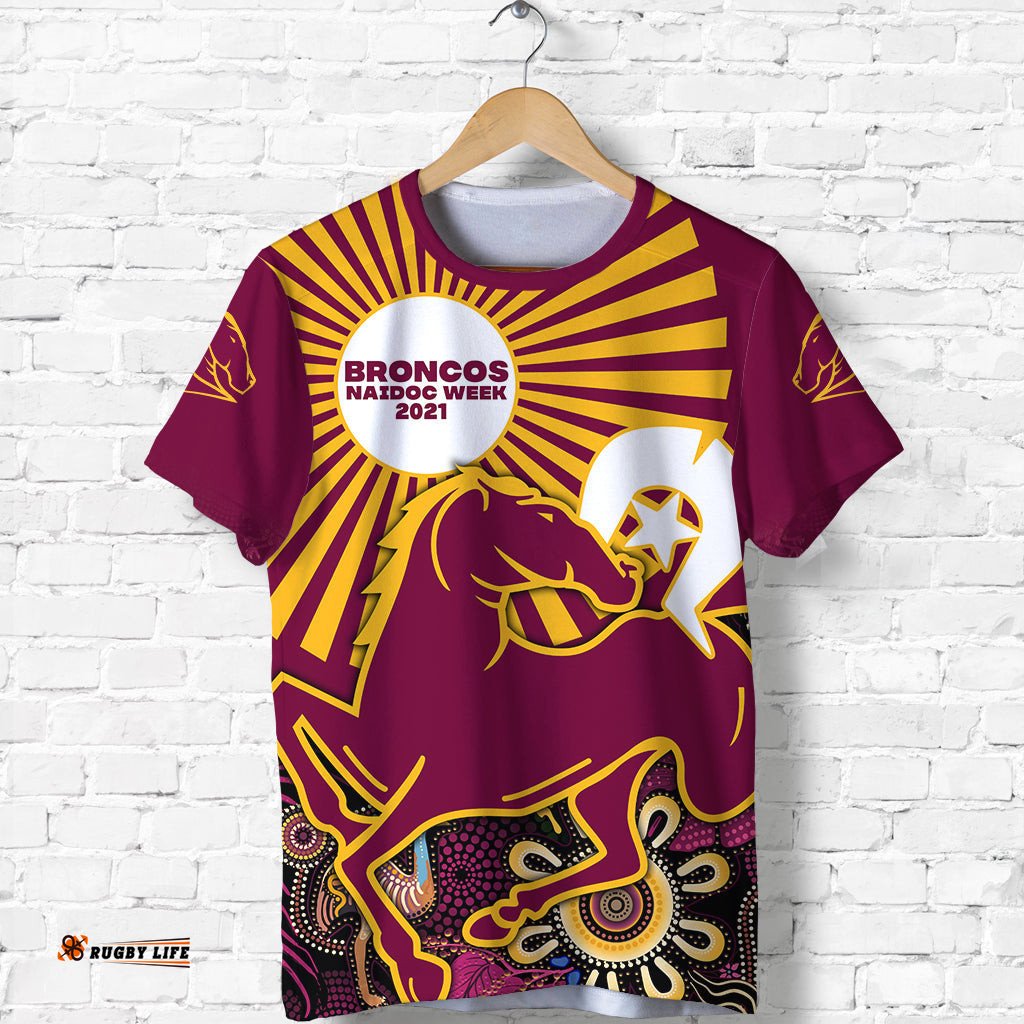 broncos naidoc week t shirt aboriginal special style