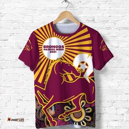 broncos naidoc week t shirt aboriginal special style