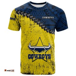 north queensland cowboys t shirt grunge polynesian tattoo nrl 0Amazing Aussie