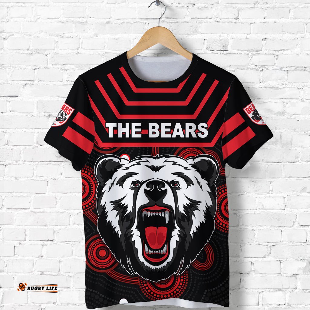 the bears indigenous t shirt go north sydney