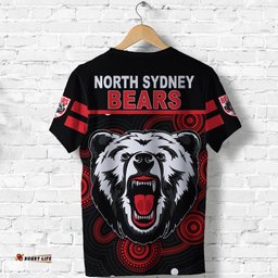 the bears indigenous t shirt go north sydney