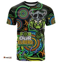 raiders rugby aboriginal art t shirt naidoc indigenous tribal