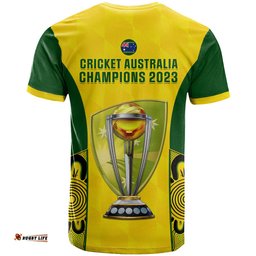 australia cricket t shirt world cup go champions 2023 indigenous