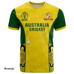 australia cricket t shirt world cup go champions 2023 indigenous